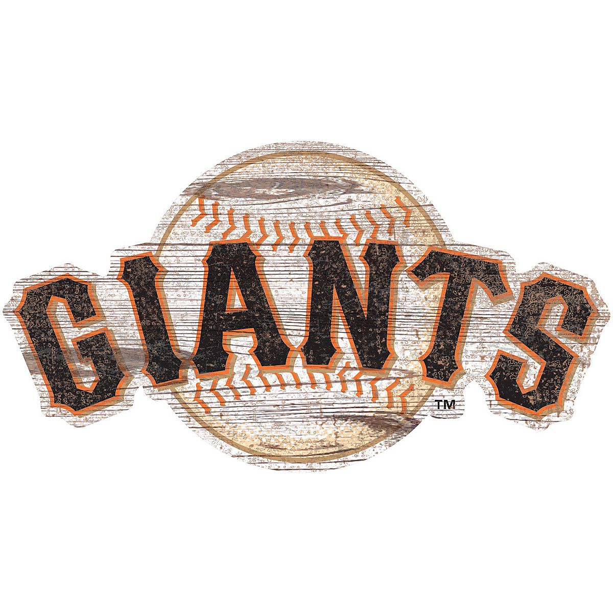 Fan Creations San Francisco Giants Distressed Logo Cutout Sign | Academy