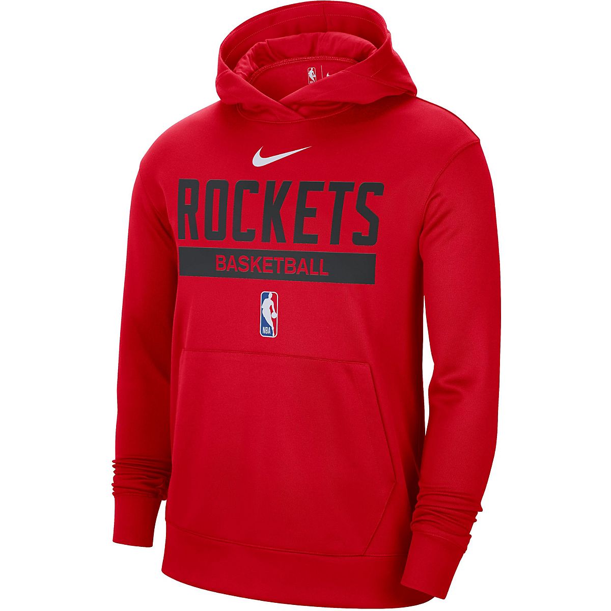 Nike Men’s Sportswear Houston Rockets Dri-FIT Spotlight Pullover Hoodie ...