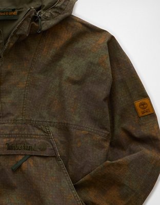 Timberland x AE Camo Lightweight Anorak Jacket