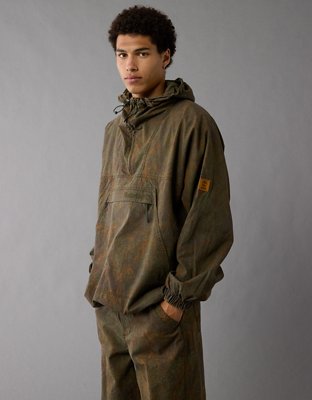 Timberland x AE Camo Lightweight Anorak Jacket