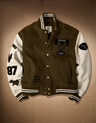 AE x Tru Kolors Varsity Jacket