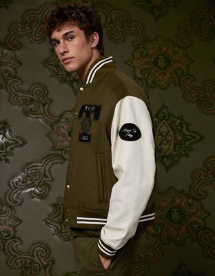 AE x Tru Kolors Varsity Jacket