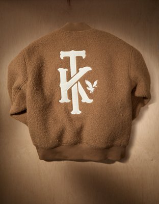 AE x Tru Kolors Sherpa Bomber Jacket