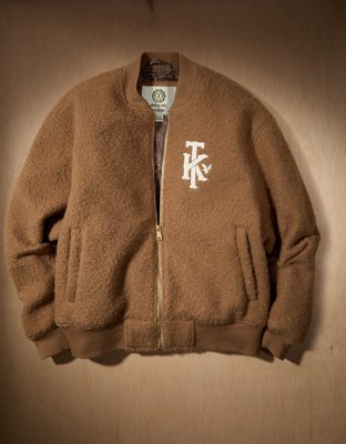 AE x Tru Kolors Sherpa Bomber Jacket