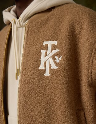 AE x Tru Kolors Sherpa Bomber Jacket