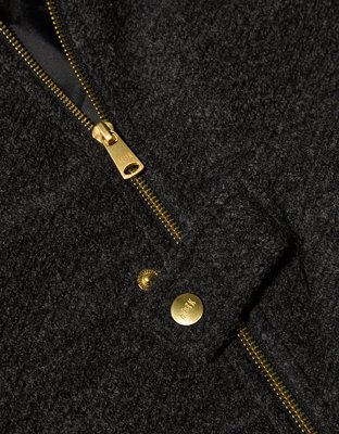 AE x Tru Kolors Wool-Blend Bomber Vest