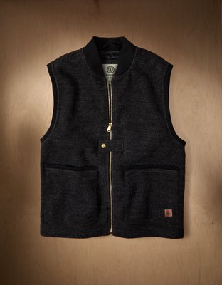 AE x Tru Kolors Wool-Blend Bomber Vest