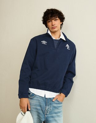 AE x Umbro Drill Top | American Eagle