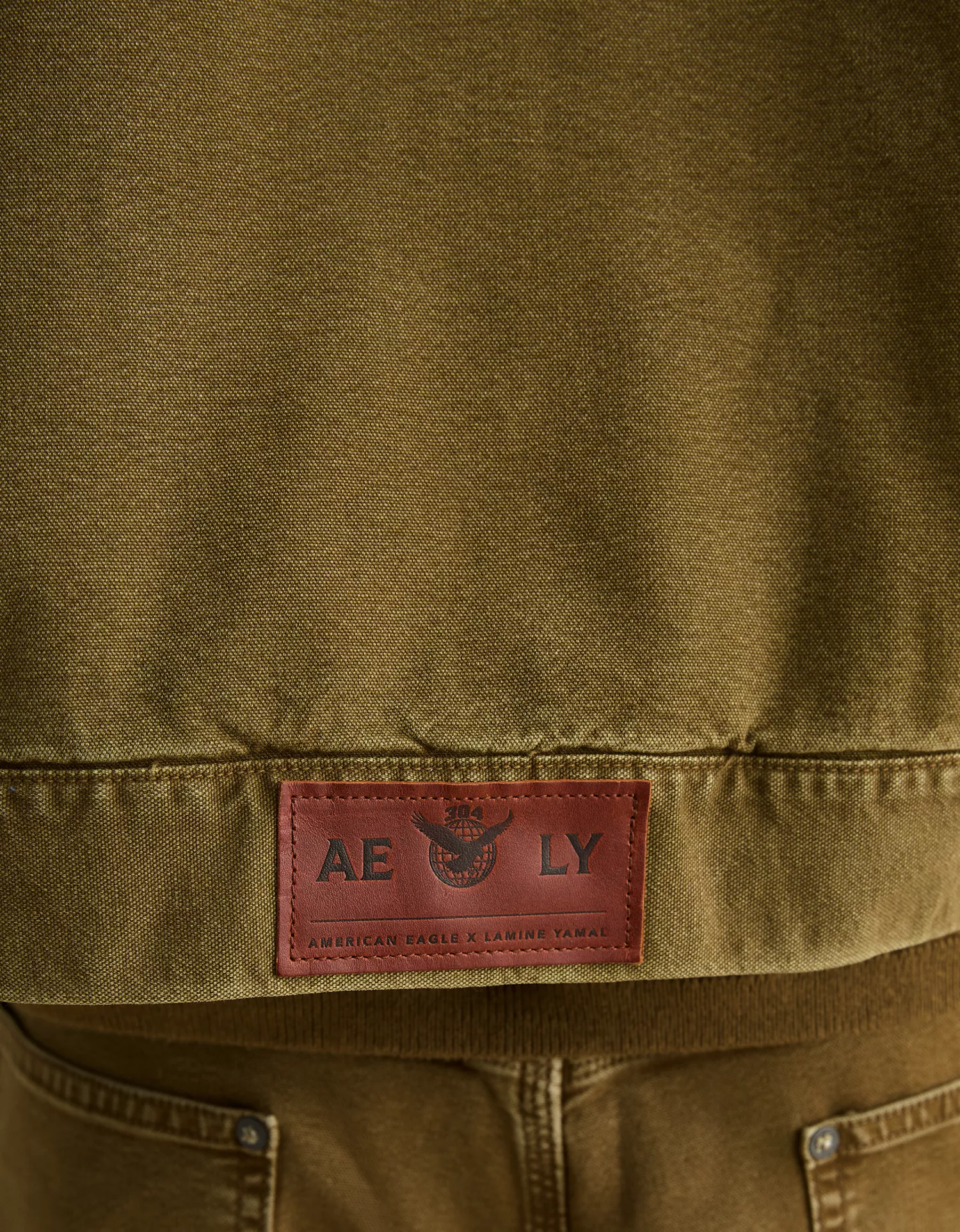 AE x Lamine Yamal Cropped Workwear Jacket - thumbnail 8