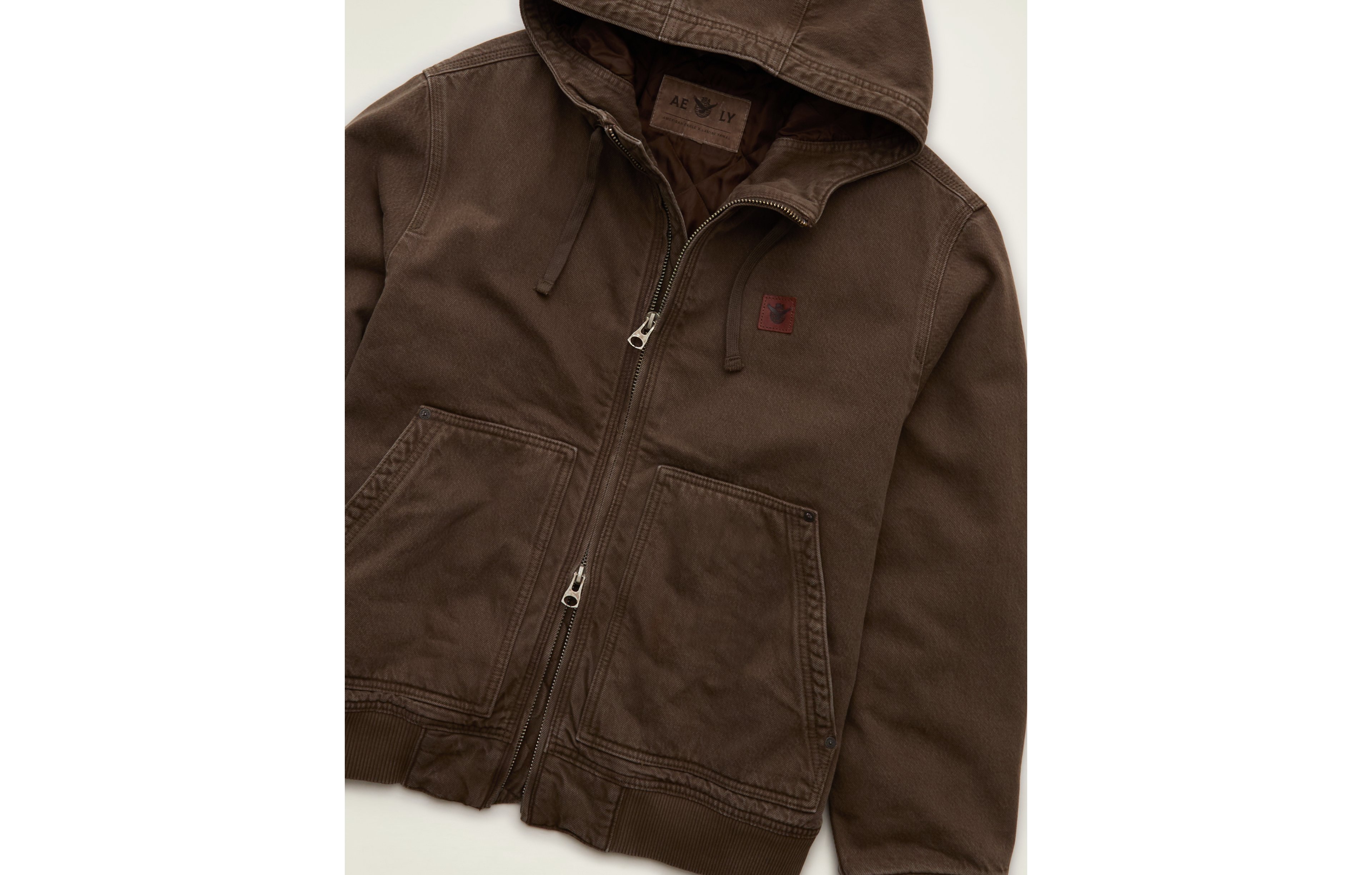 AE x Lamine Yamal Hooded Denim Jacket