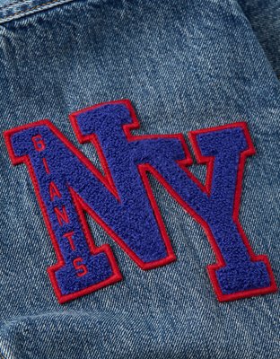 AE NFL New York Giants Denim Jacket