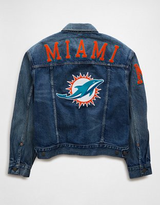 AE NFL Miami Dolphins Denim Jacket