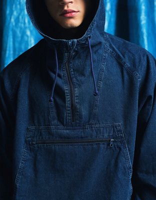 Half zip anorak outlet jacket