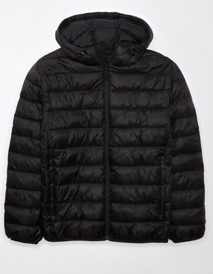 Ae long outlet puffer jacket