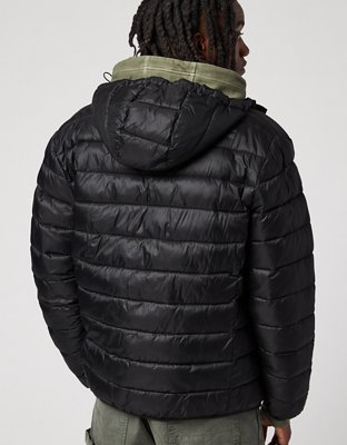 Ae long outlet puffer jacket