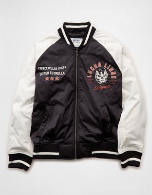 AE Lucha Libre Satin Bomber Jacket