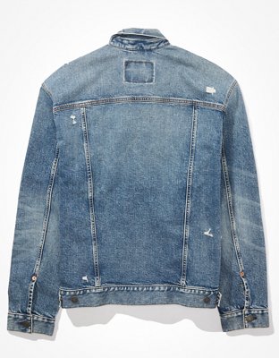 AE Relaxed Fit Denim Trucker Jacket