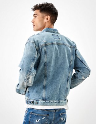 AE Destroyed Denim Jacket