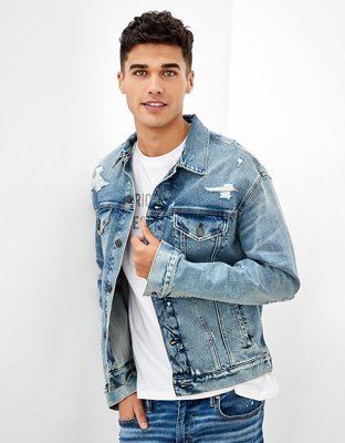 American eagle 2025 blue jean jacket