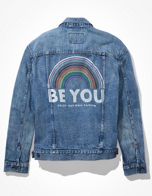 AE x mxmtoon Pride Denim Jacket