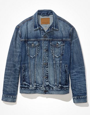 AE Black Denim Jacket