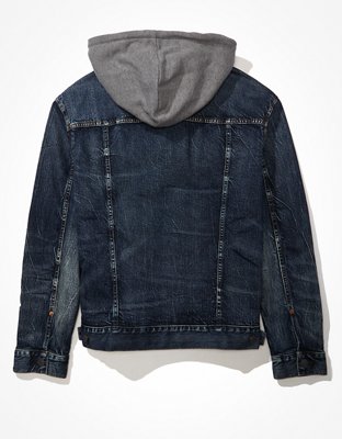 AE Hooded Denim Jacket