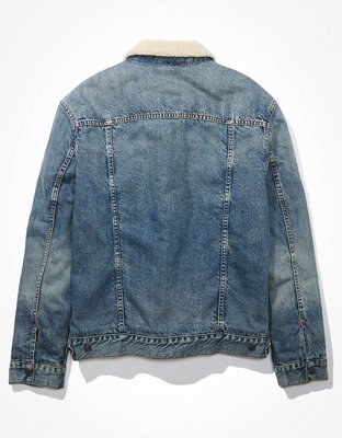 AE Sherpa Denim Jacket