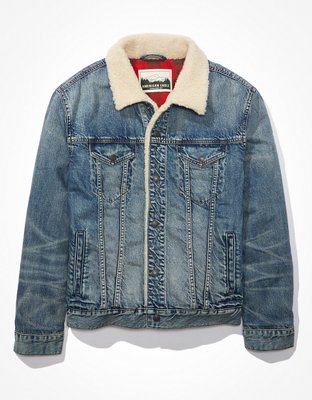 AE Sherpa Denim Jacket