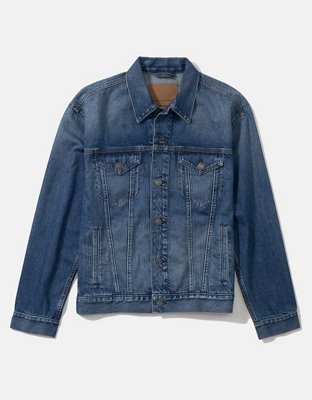 AE Sherpa Lined Denim Jacket