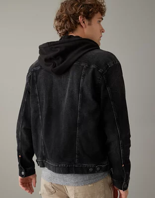 AE Black Denim Jacket