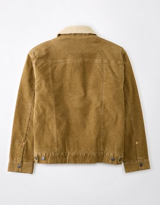 AE Corduroy Sherpa Trucker Jacket