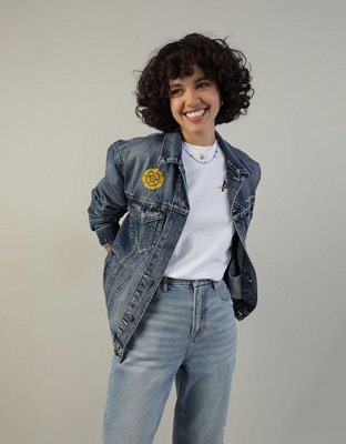 AE x Seher One Day of the Dead Classic Denim Trucker Jacket