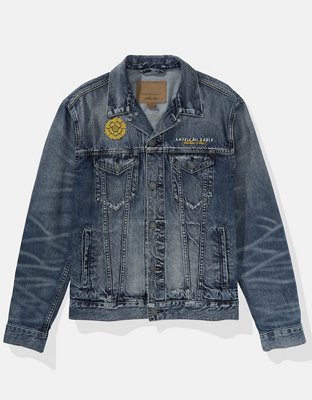 AE x Seher One Day of the Dead Classic Denim Trucker Jacket