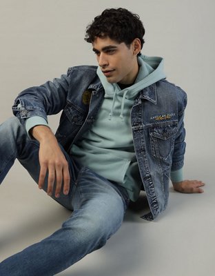 AE x Seher One Day of the Dead Classic Denim Trucker Jacket