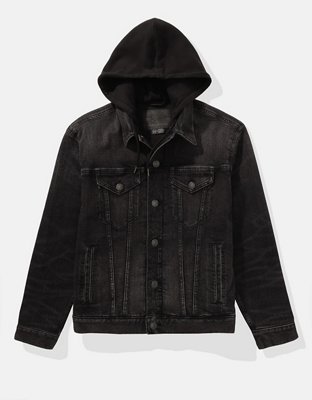 AE Hooded Denim Jacket