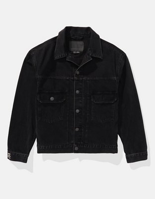 AE x Golgo Chamarra de Denim con Bordado del Día de los Muertos