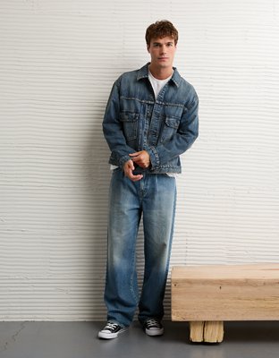 AE Boxy Denim Trucker Jacket