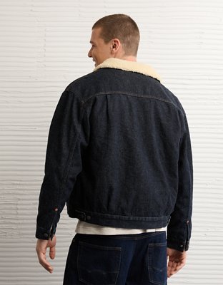 AE Sherpa Denim Jacket