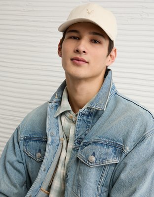 Мужская куртка American Eagle AE Relaxed Denim, цвет: Синий — фото 7