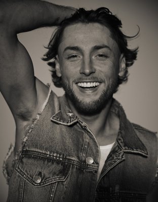 AE Chamarra Extragrande de Denim