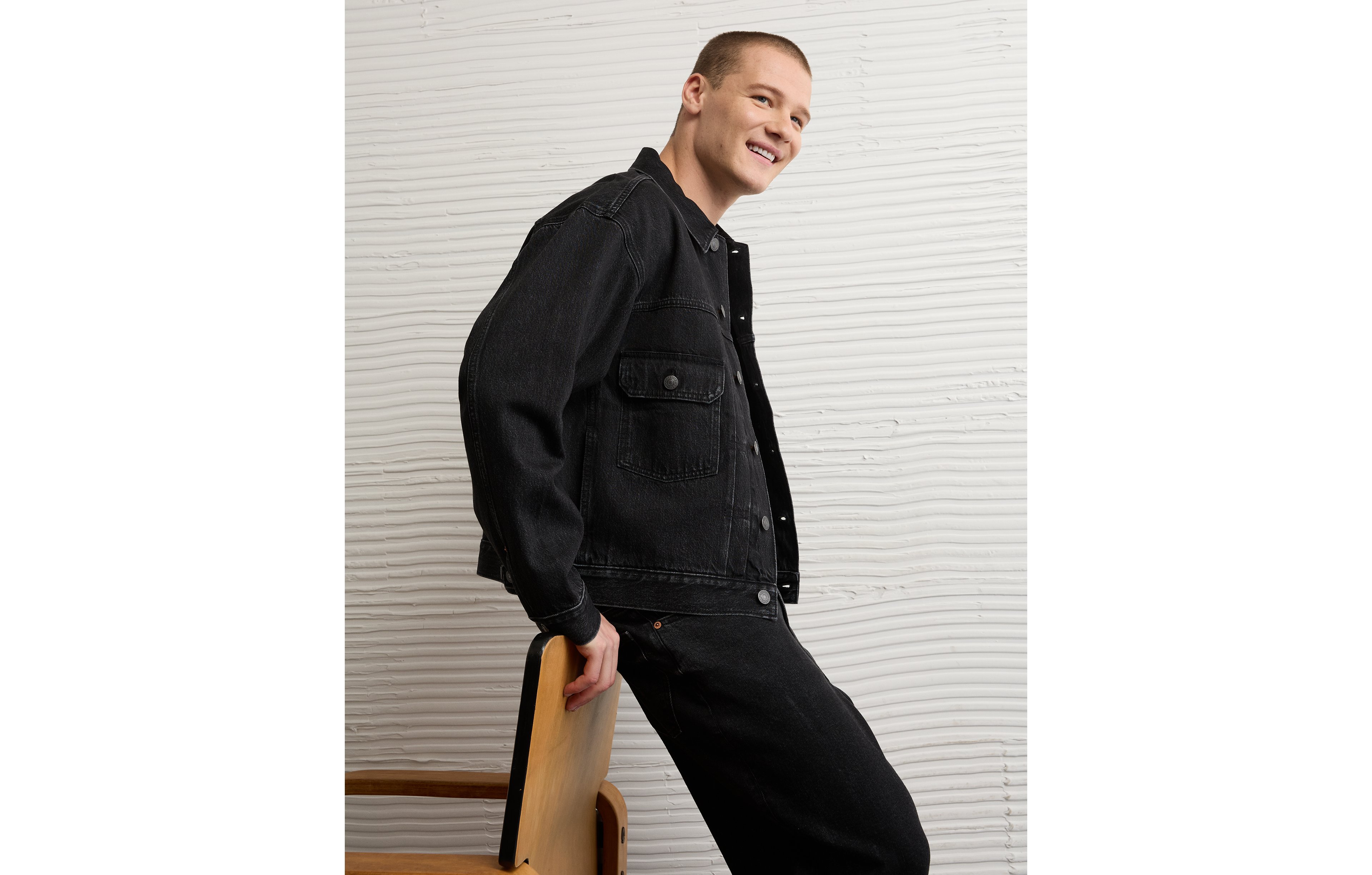 AE Denim Trucker Jacket