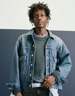 Anachronorm “8oz Denim Trucker Jacket ANACHRONORM 8oz Denim Trucker Jacket [INDIGO / AGING WASH] - Fresh