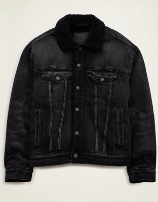 AE Sherpa Denim Jacket