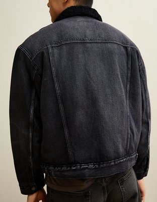 AE Sherpa Denim Jacket