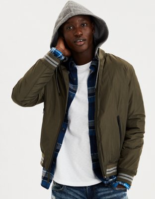 american eagle hooded jacket