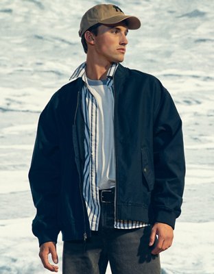 AEバーシティ・ボマー・ジャケット AE Bomber Jacket | American Eagle