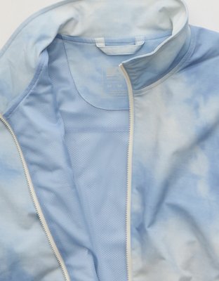 Мужская куртка American Eagle AE 24/7 Track, цвет: Светлый синий — фото 6