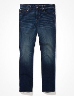 american eagle straight super stretch jeans