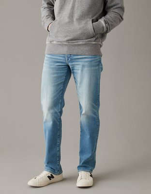 Buy Light Grey Straight Fit Mens Jeans Online