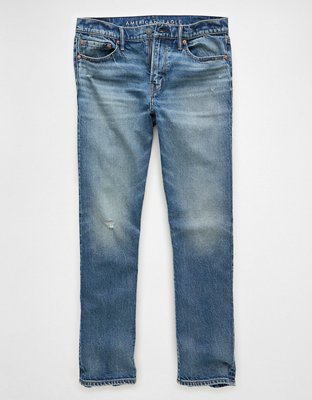 AE EasyFlex Original Straight Ripped Jean